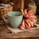 Kopp i turkisgrønn/kobbergrønn  thumbnail