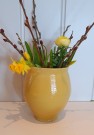 Gul vase - 15 cm høy thumbnail