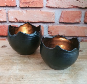 Lysegg - svart - medium