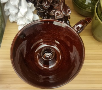 Kammerstake - mørk brun