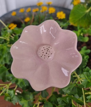 Blomst - hagedekorasjon - rosa