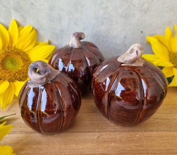 Gresskar - brun - liten