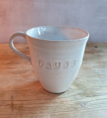 Pausekopp hvit
