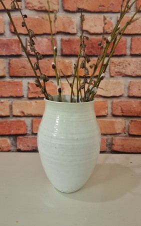 Hvit vase