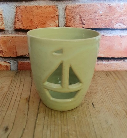 Ship o´hoi - lysholder med båt