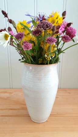Hvit vase