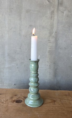 Dreid lysestake - kobbergrønn